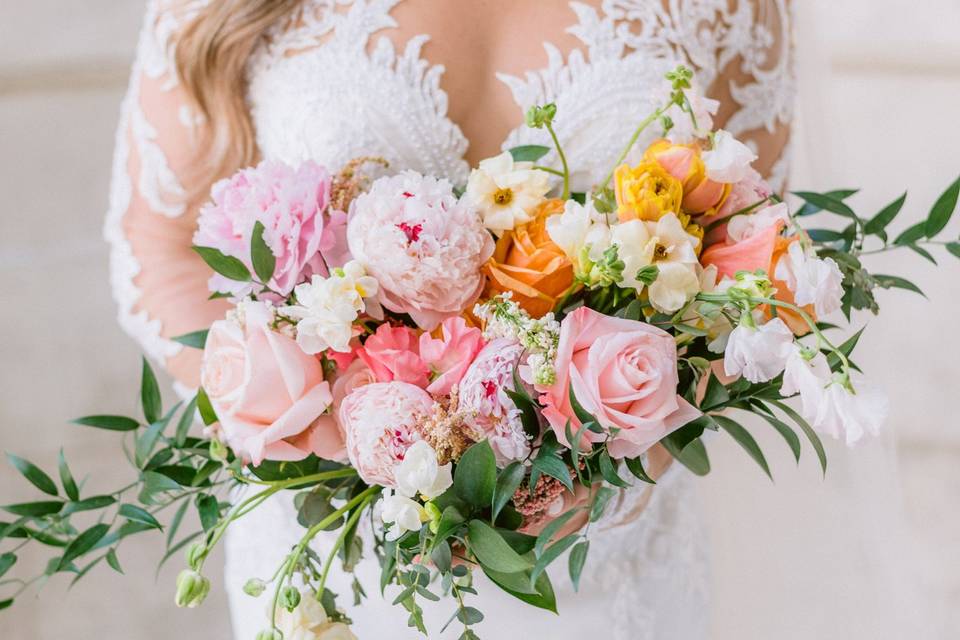 Peony Bridal Bouquet