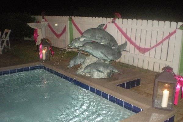 Pool area