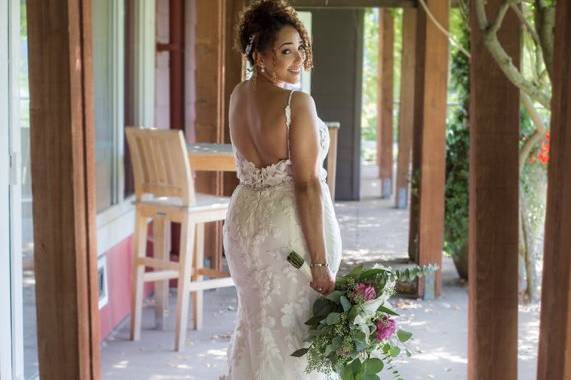 Stunning bride