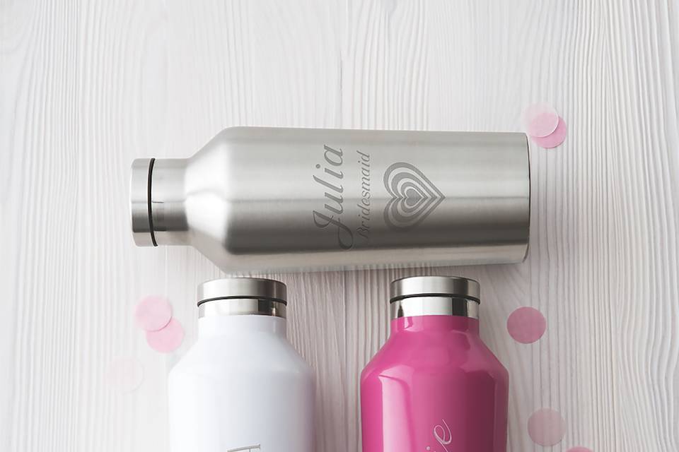 Gifts they'll use again? How about personalized Corkcicle® Canteen Insulated Bottles?