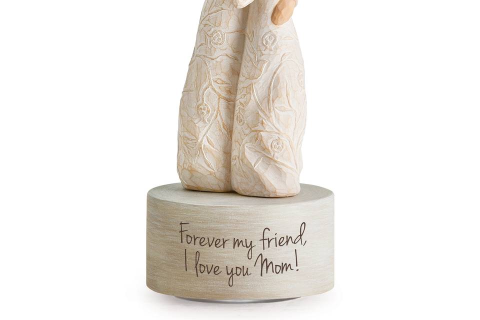 Personalize Mother-of-the-Bride gifts with a message from you, and she'll always cherish it.
