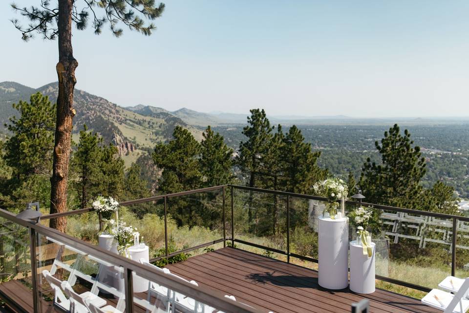 Ceremon spot at flagstaff