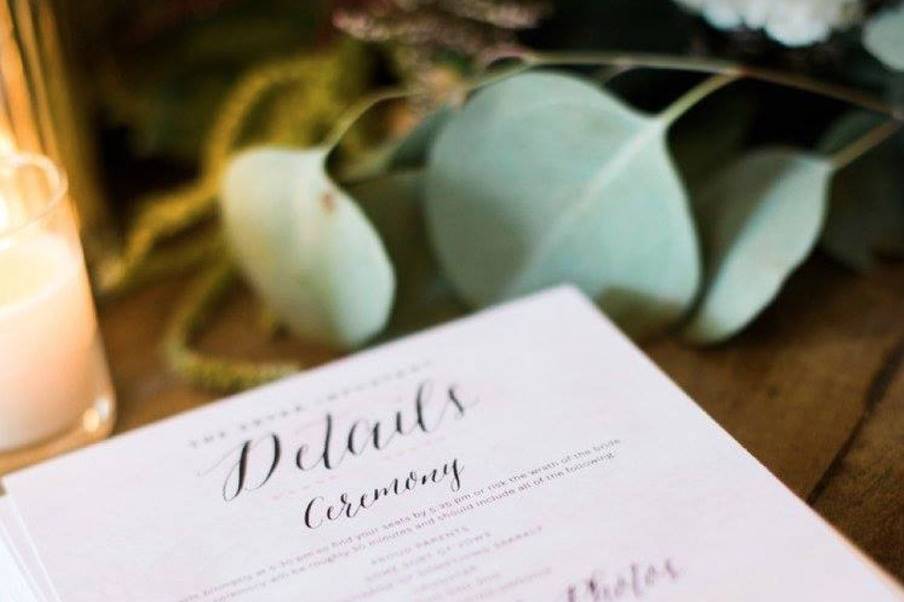 Wedding invitation