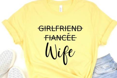 T-shirt Girlfriend Wife