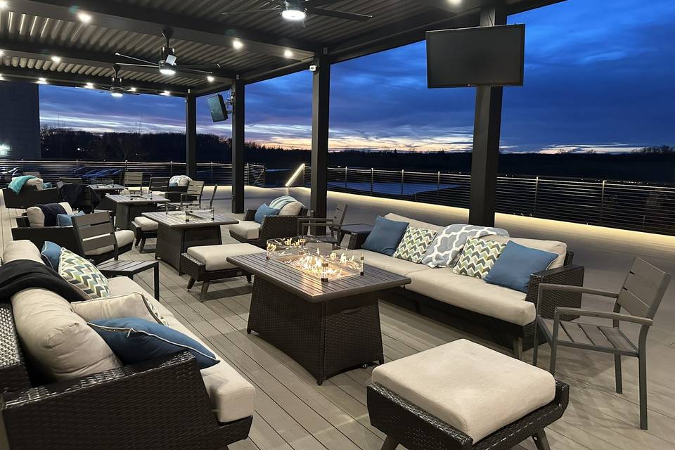 Comfortable spaces to enjoy