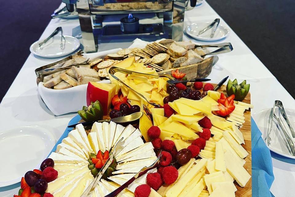 Delicious cheese platters