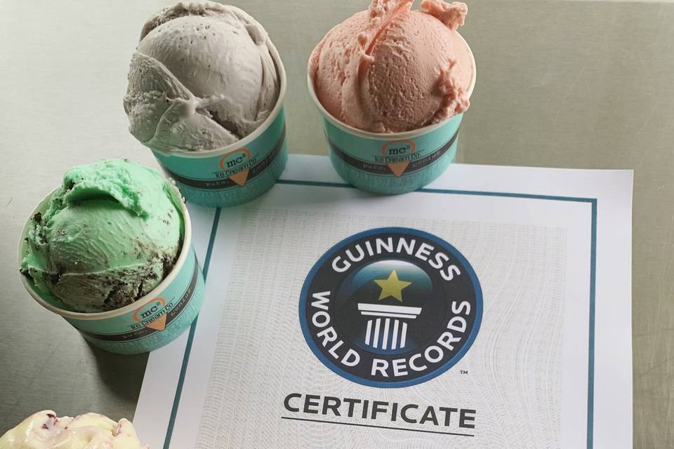 Guinness Record Ice Cream