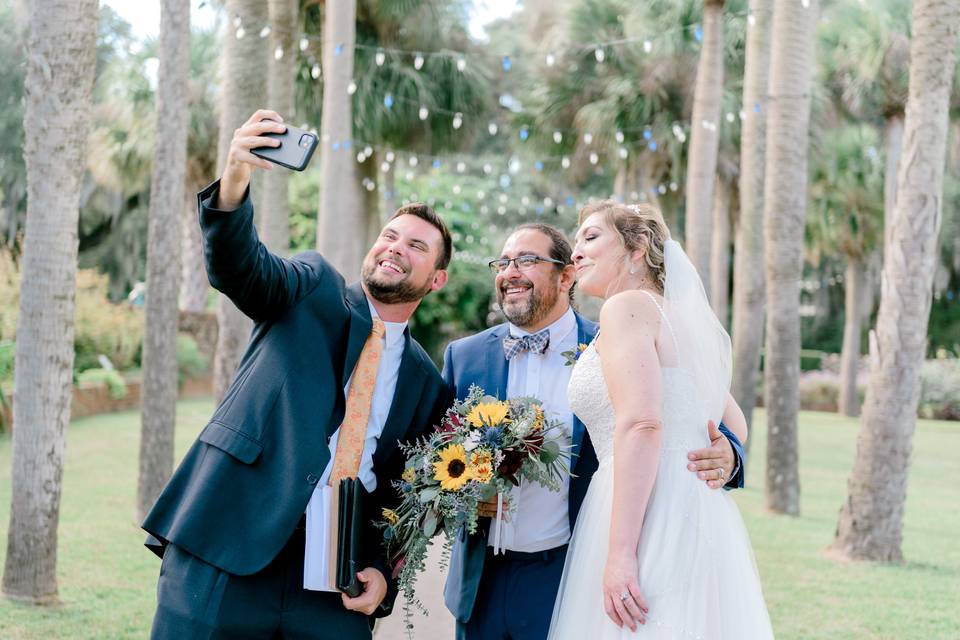 Officiant Selfie