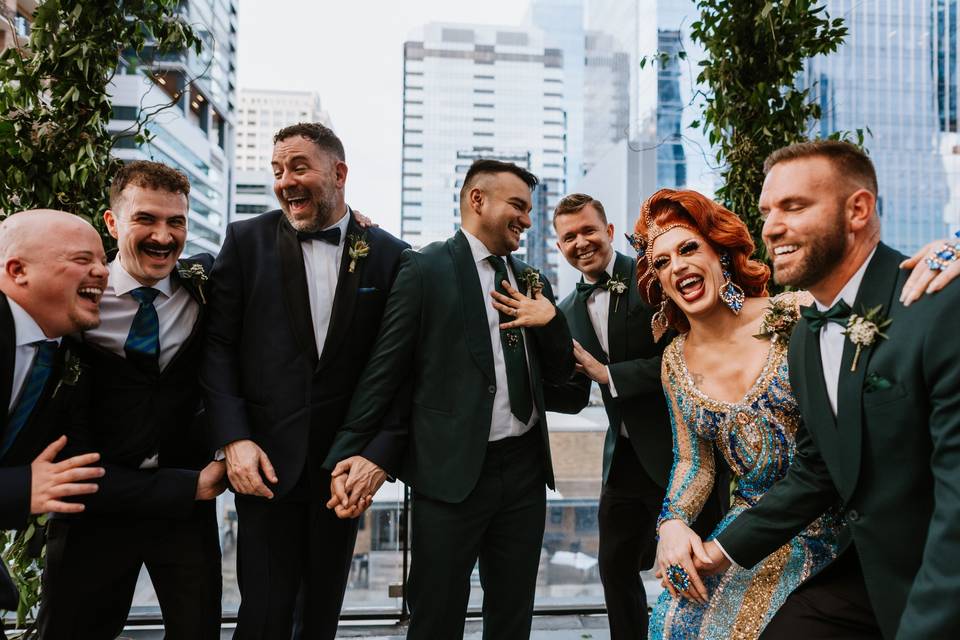 LGBTQ+  Riley Building Wedding