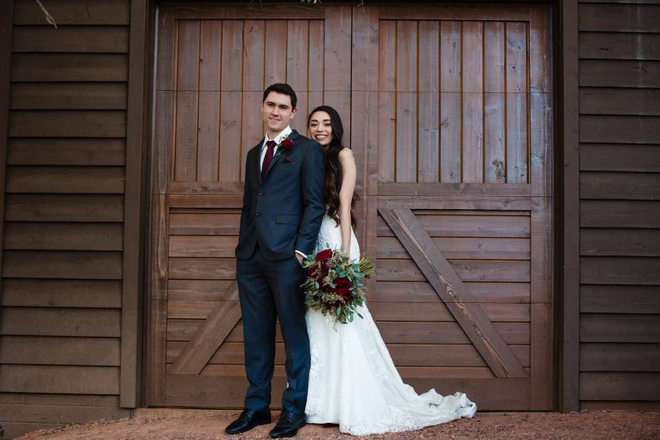 Rustic wedding in Pinetop