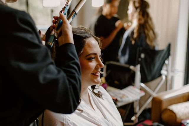 Bride getting ready!