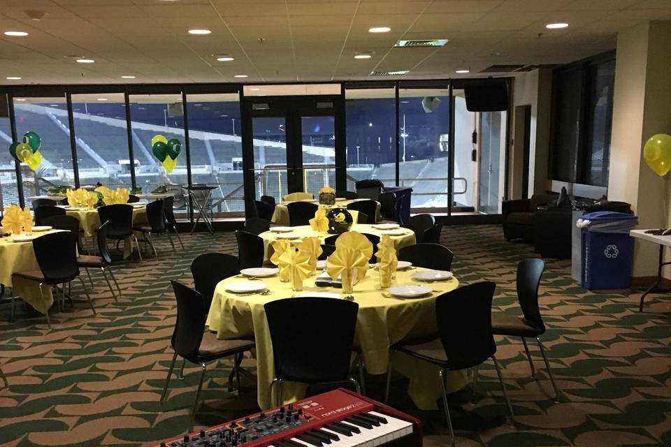 Oregon Ducks recruiting dinner