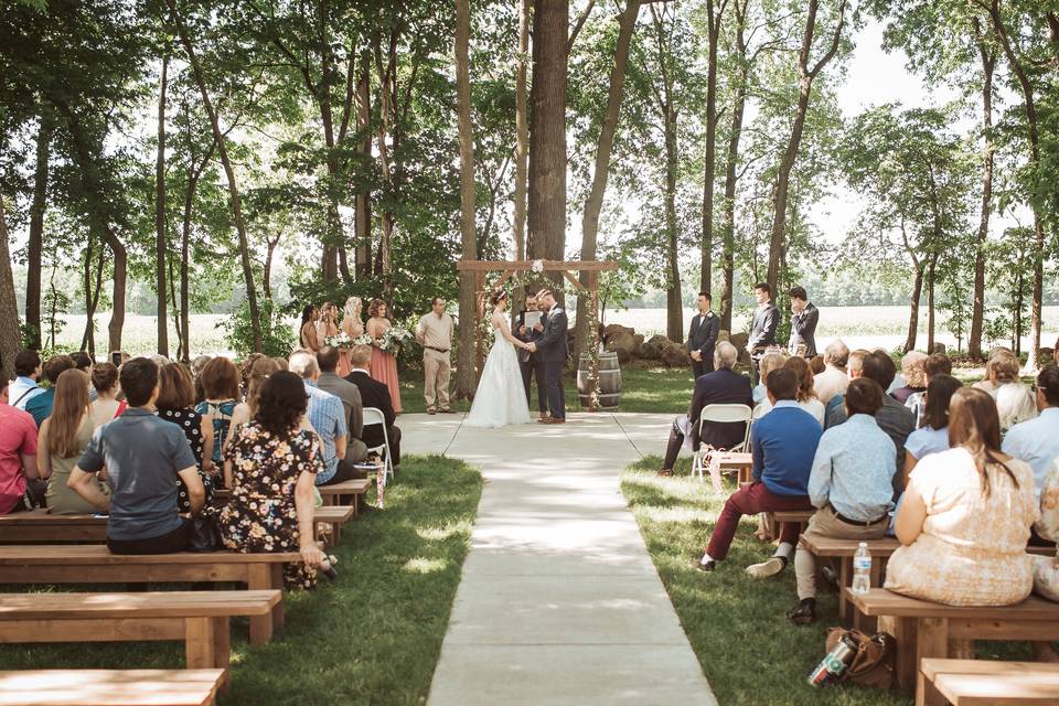 Summer Outdoor/Barn Wedding