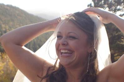 The beautiful bride.