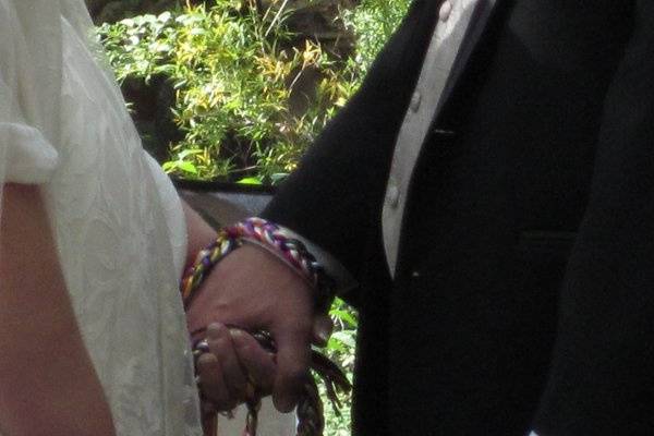 Celtic hand-fasting.