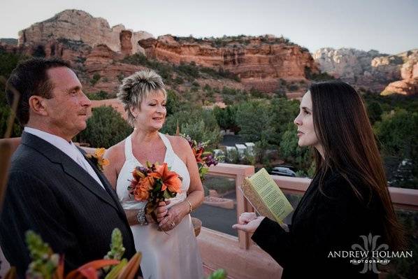 Wedding officiant