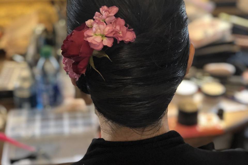 Bridal hair style