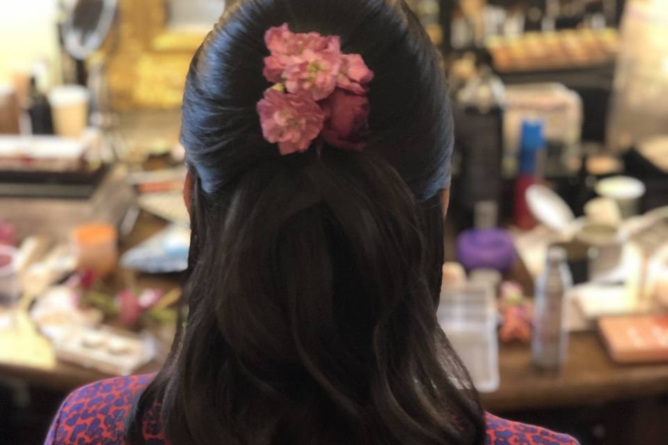 Bridesmaids hairstyle