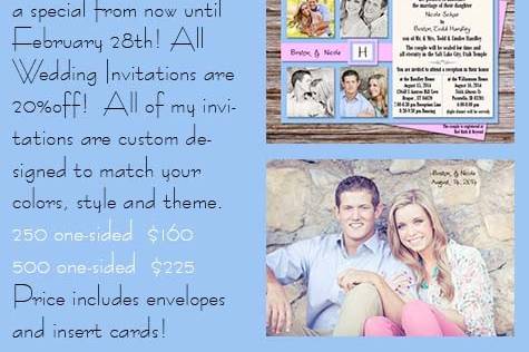 MCC Wedding Invitations