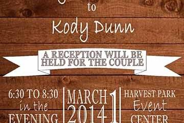 MCC Wedding Invitations