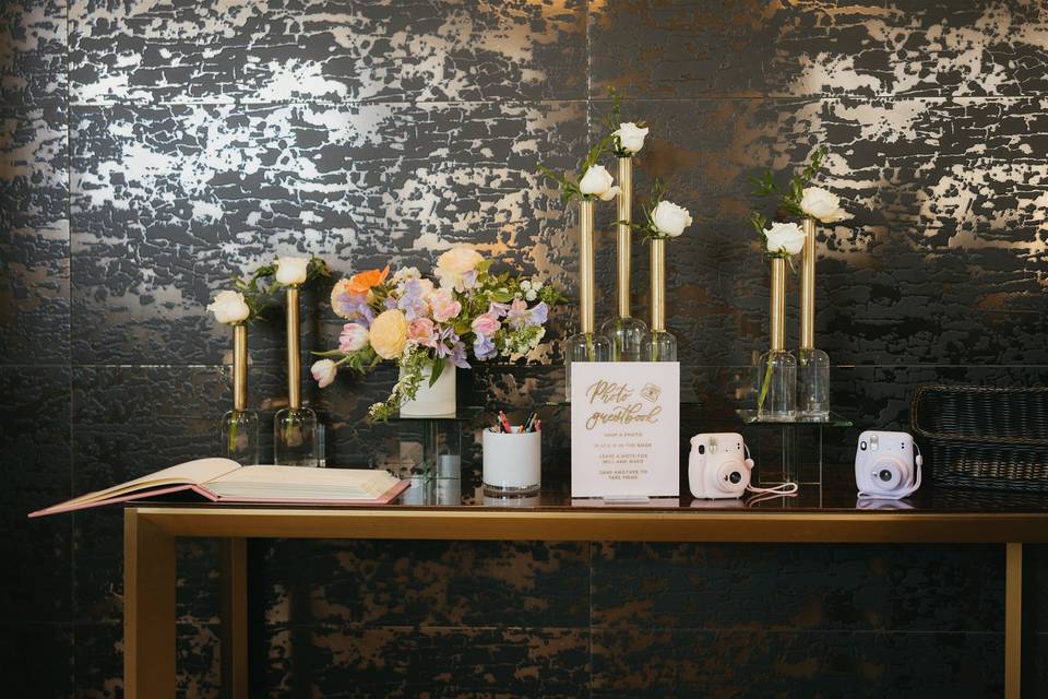 Card Box & Guest Book