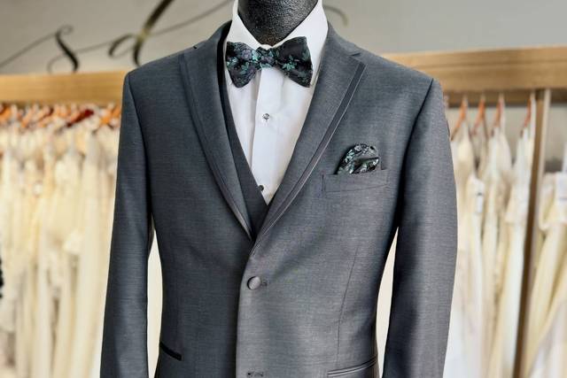 Dark Grey Tuxedo