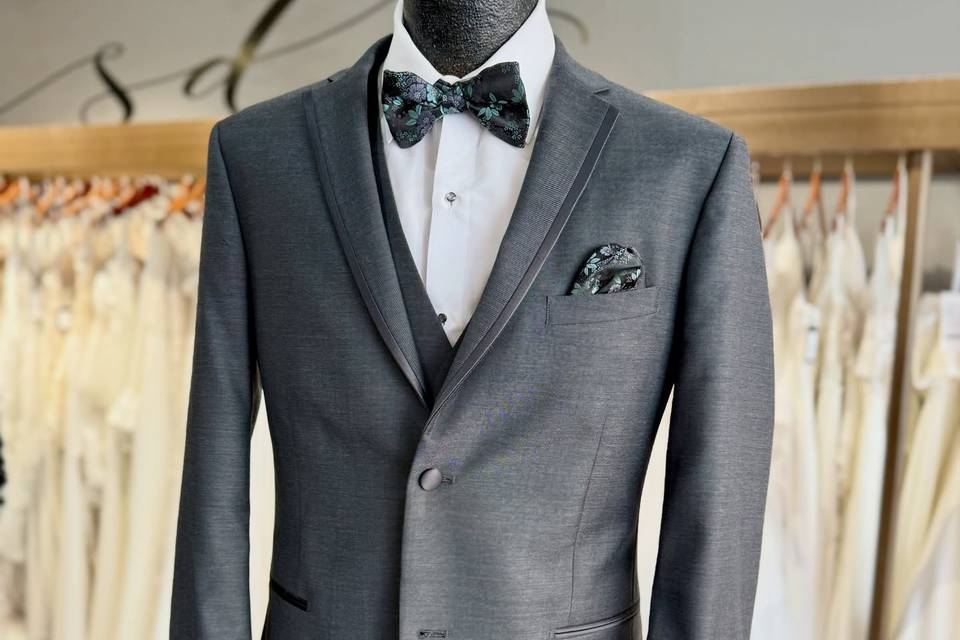 Dark Grey Tuxedo