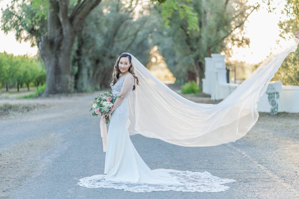 Veil shots are one of our fav
