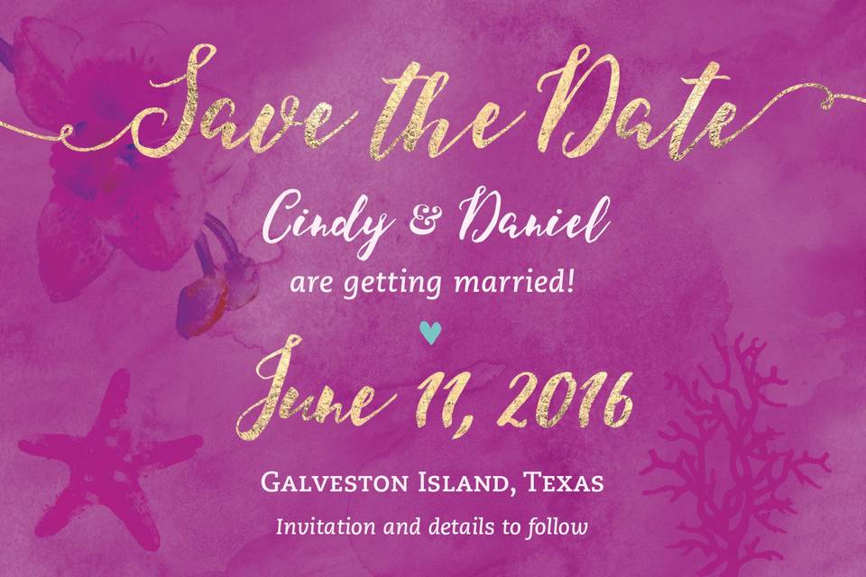 Save the date magnets