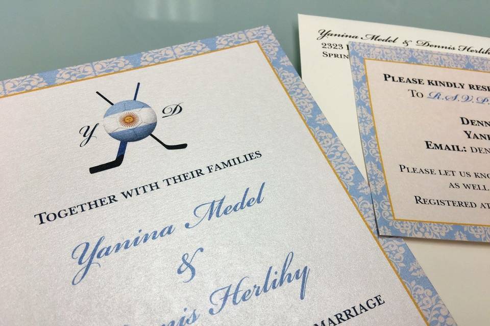 Custom Wedding Invites