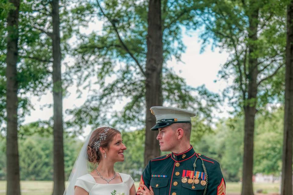 Private Marine wedding