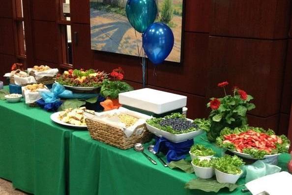 Fruit and Cheese Tray