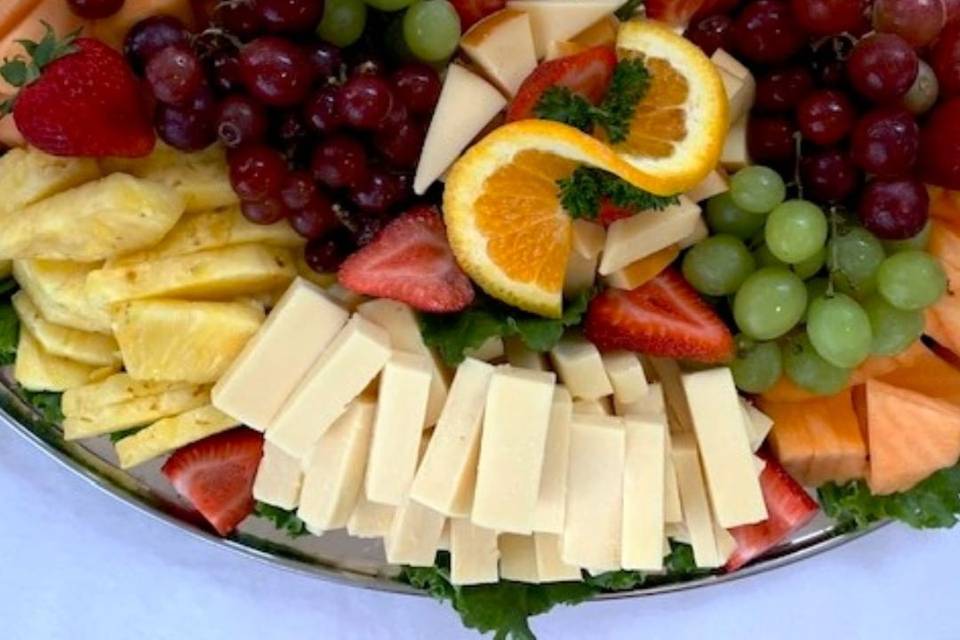 Fruit and Cheese Tray