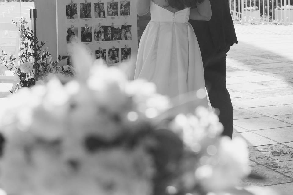 First Look Bride and Groom