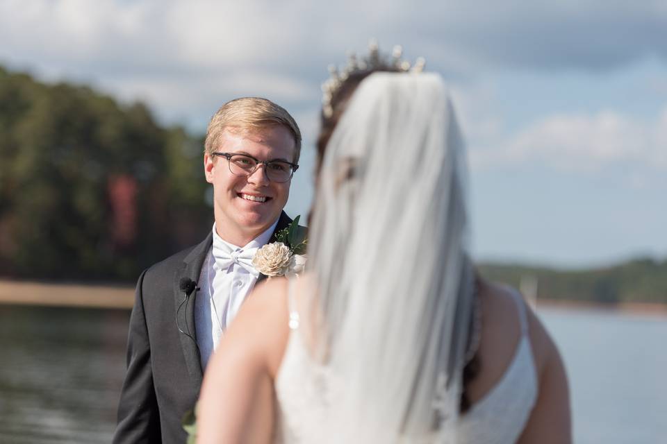 First Look - groom