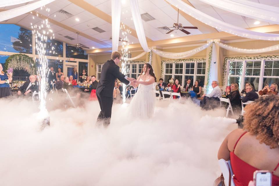 Dancing on clouds & cold spark