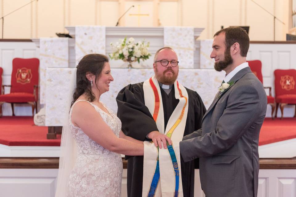 Pastor's blessing