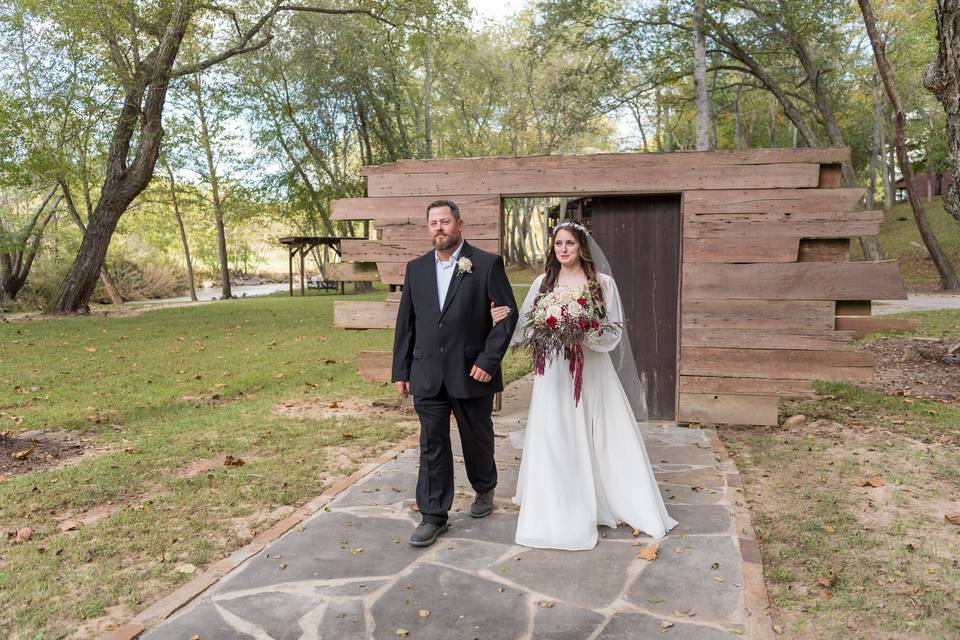 Bride's entrance