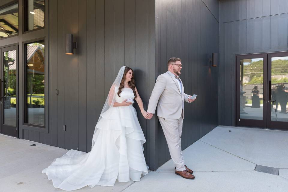 First Touch before ceremony