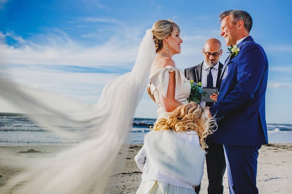 Beach wedding