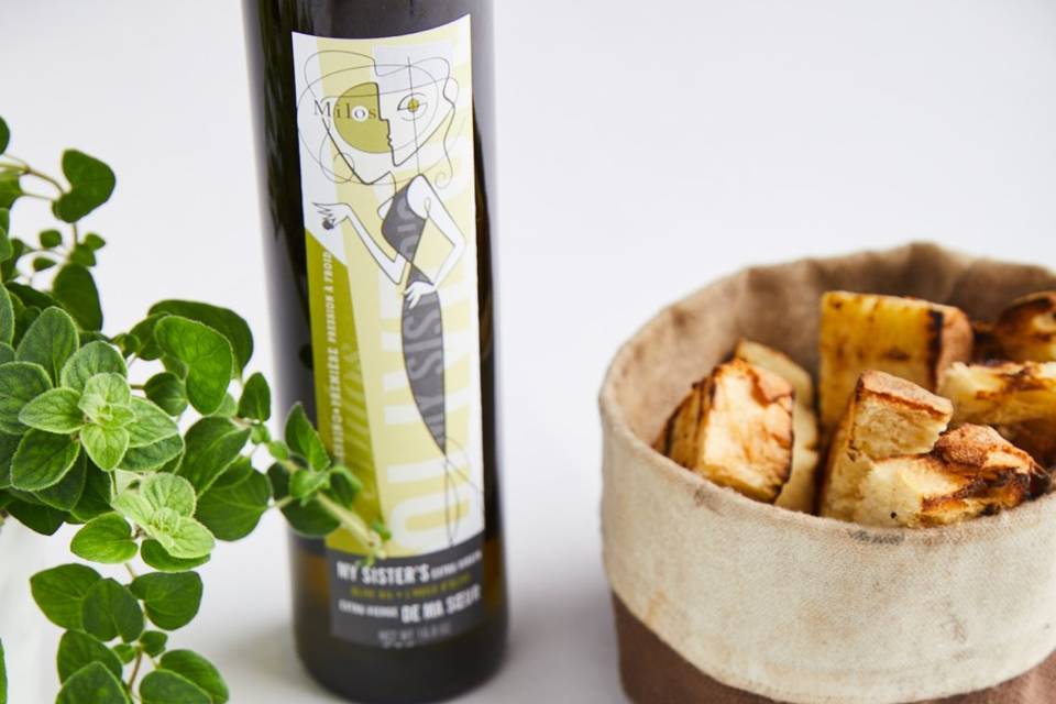 Olive oil presentation