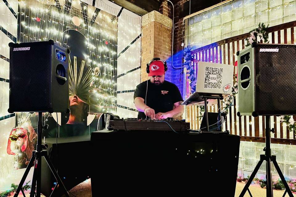 Djing at Fuego KC