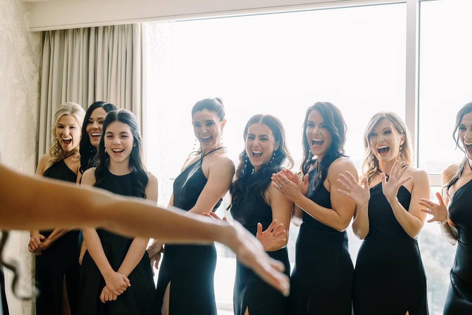 Bridesmaids First Look