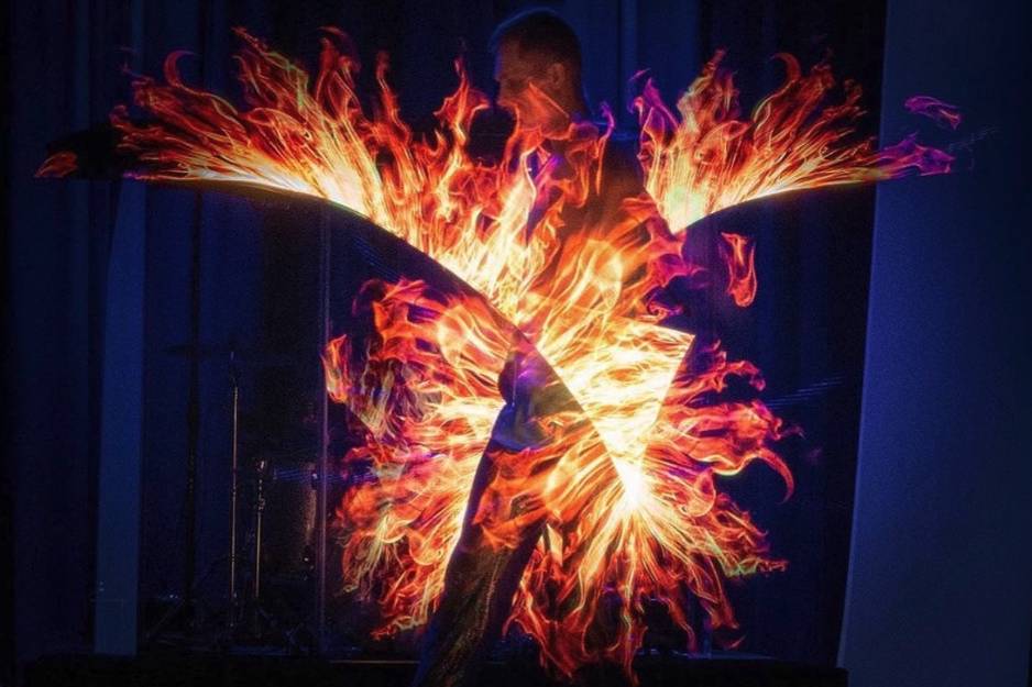 Flame Hologram
