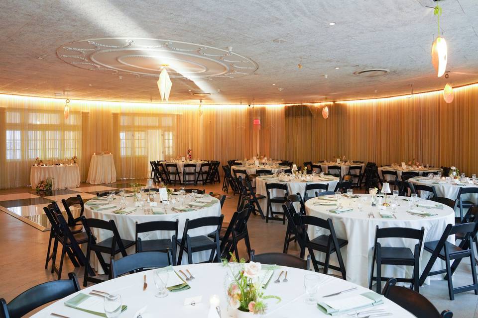 Reception in the Ova room