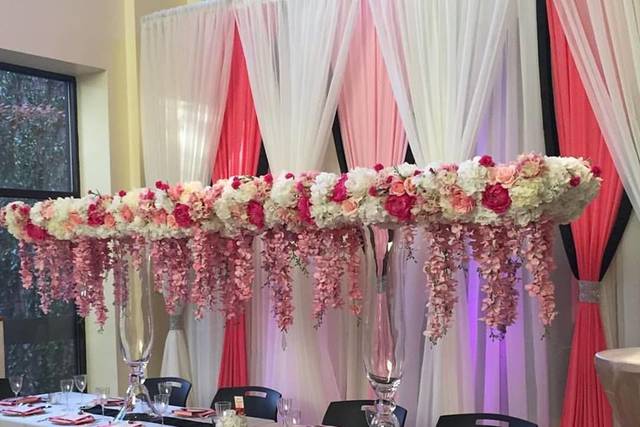 Tables for the guests