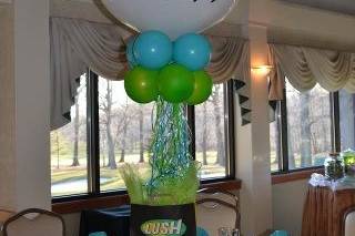 Balloon center table design