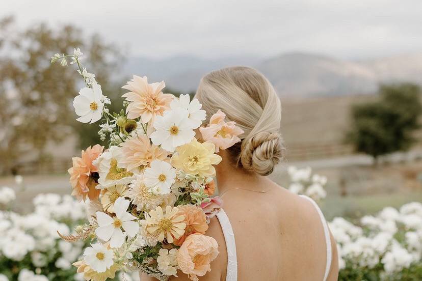 Bridal hair