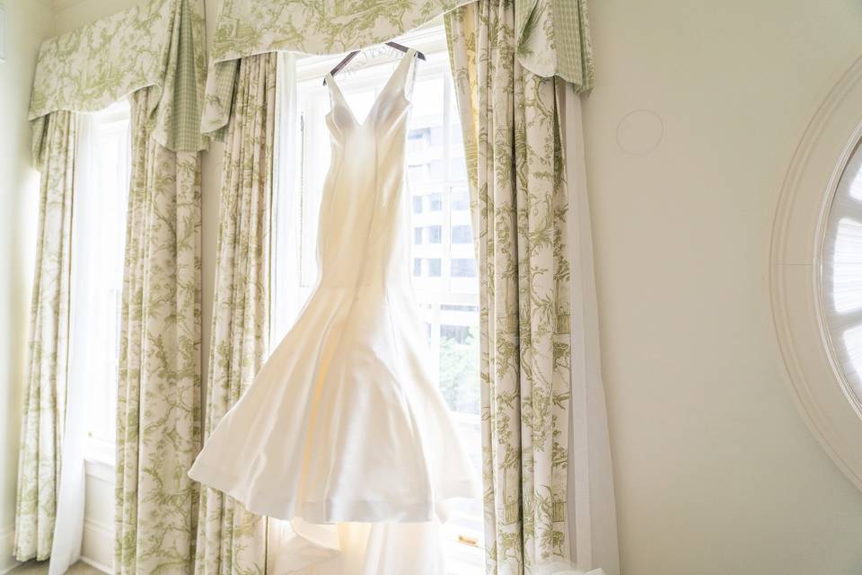 DC wedding dress
