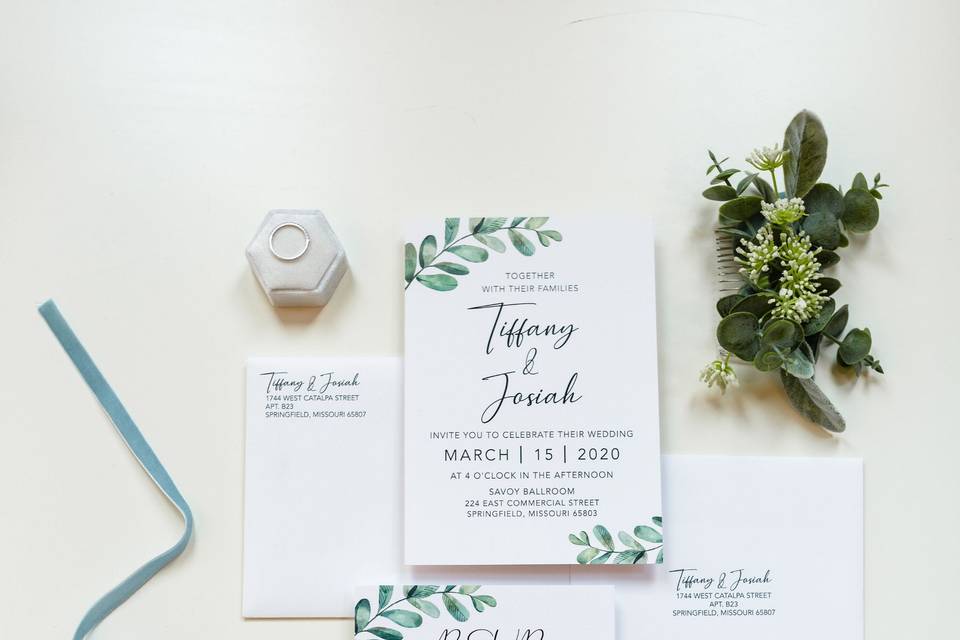 Custom Invitation Set